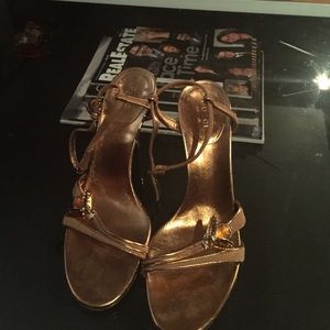 Authentic 4 inch Gucci sandals