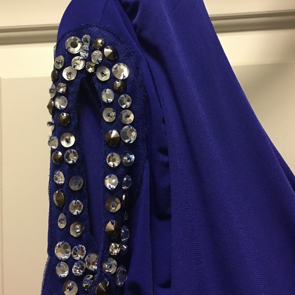 Purple Party Dress - Picture 2 of 4