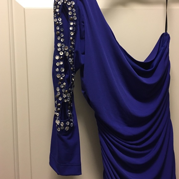 Purple Party Dress - Picture 3 of 4