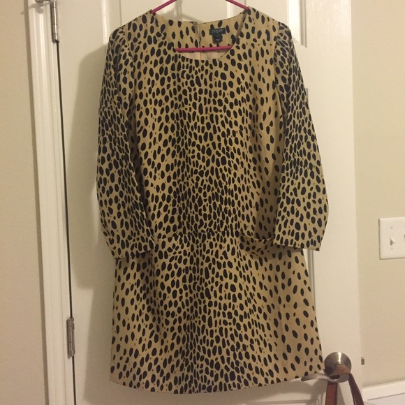 J. Crew Dresses & Skirts - J.Crew Leopard Shift Dress