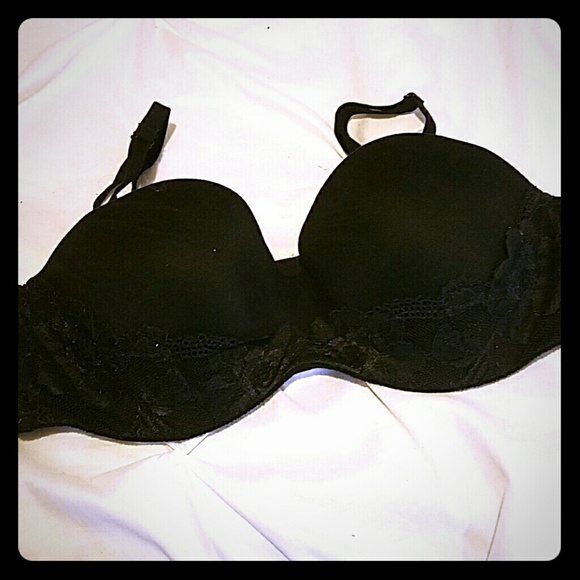 38c Black lace Victoria Secret 3 way push up bra