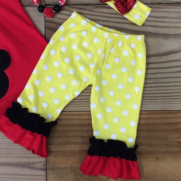 SALE! Minnie Mouse Inspired Outfit - Picture 3 of 4
