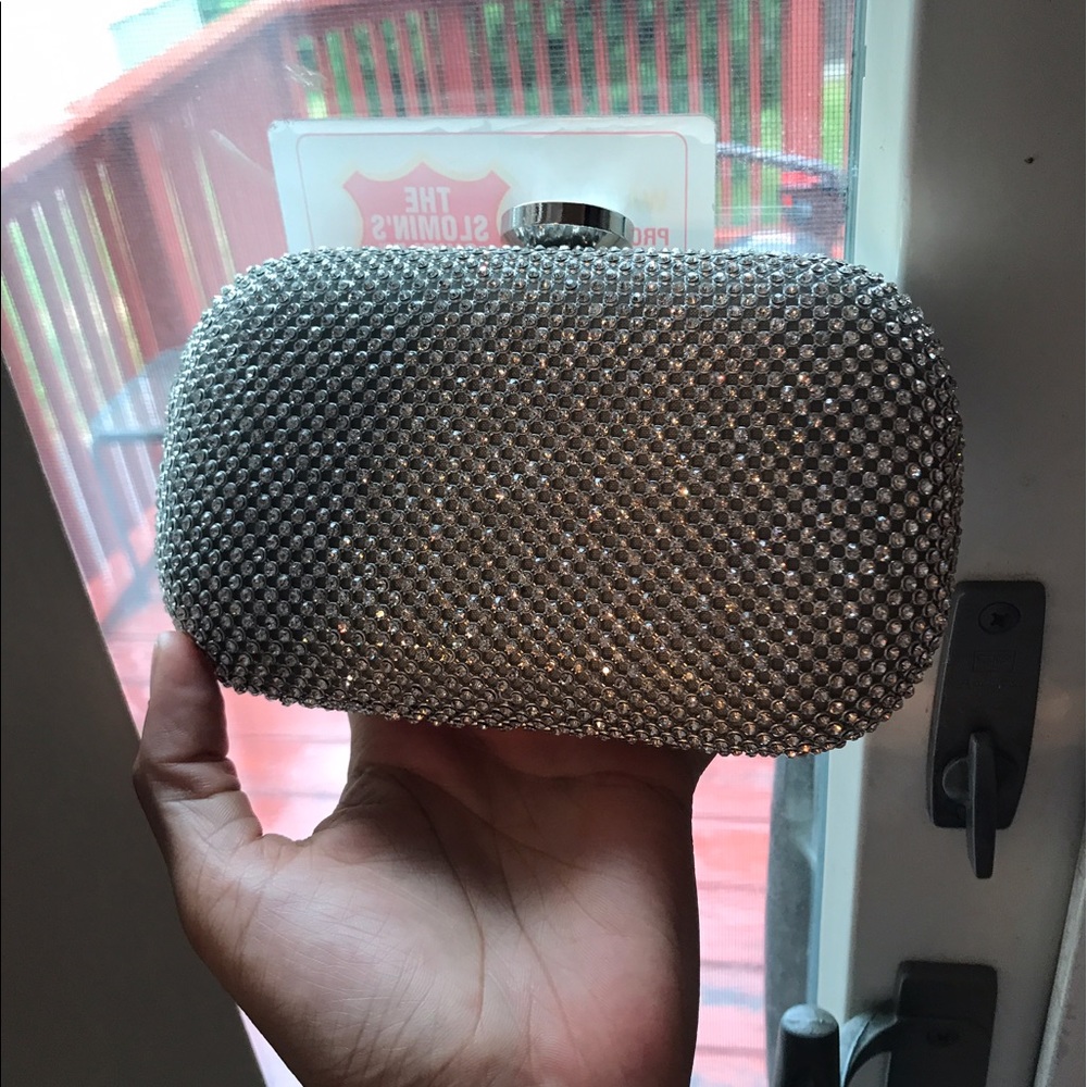 Iridescent clutch/bag