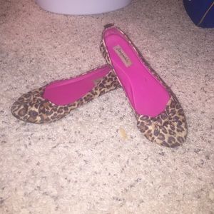 Aeropostale cheetah print flats