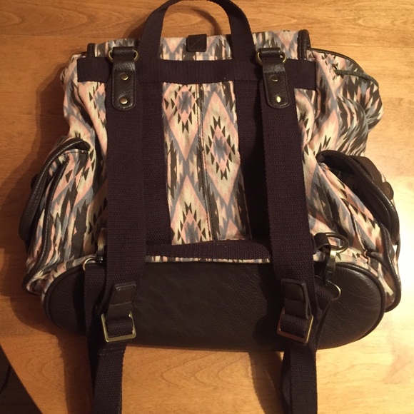 Tribal Patterned Backpack - Picture 2 of 4