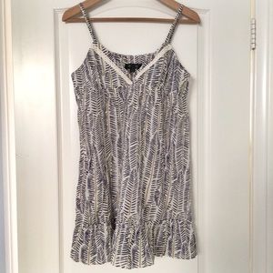 Spaghetti Strap Tunic with Lace Detailing