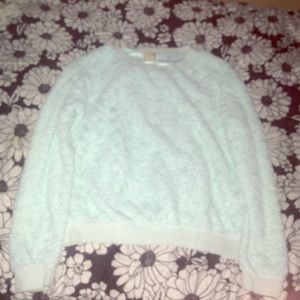 A soft winter sweater.