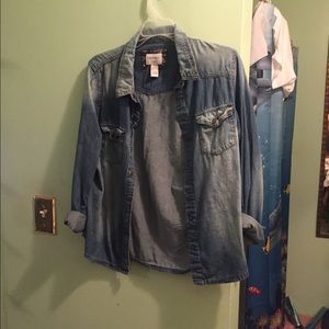 Forever 21 jean shirt
