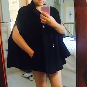 Beautiful pea coat cape