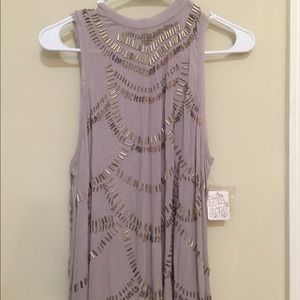 Free people beaded tank