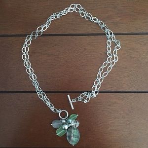 SOLD: Lia Sophia Pistachio Necklace NWOT