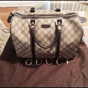 Authentic Gucci Joy Medium Boston Handbag