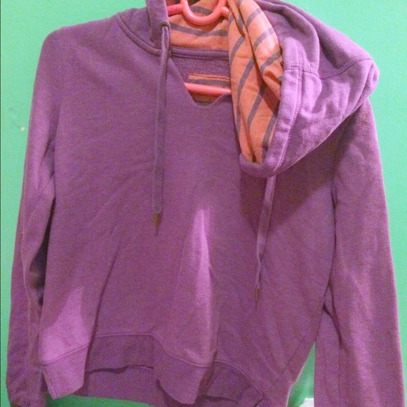 Women's purple sweater