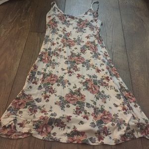 Brandy Melville flowy floral cotton stretch dress