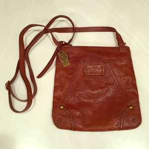 Ugg Australia Leather Crossbody bag, Brown