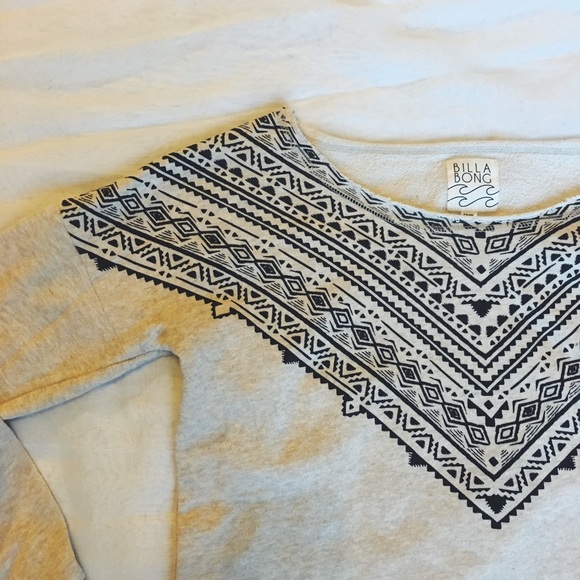 Billabong Tribal Print Sweater