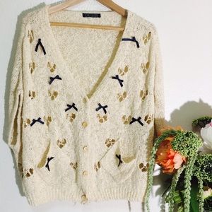 🌷SALE🌷🆕w/out 🏷 cute love culture cardigan