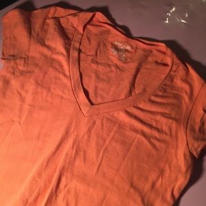 Wet Seal Medium Orange V Neck