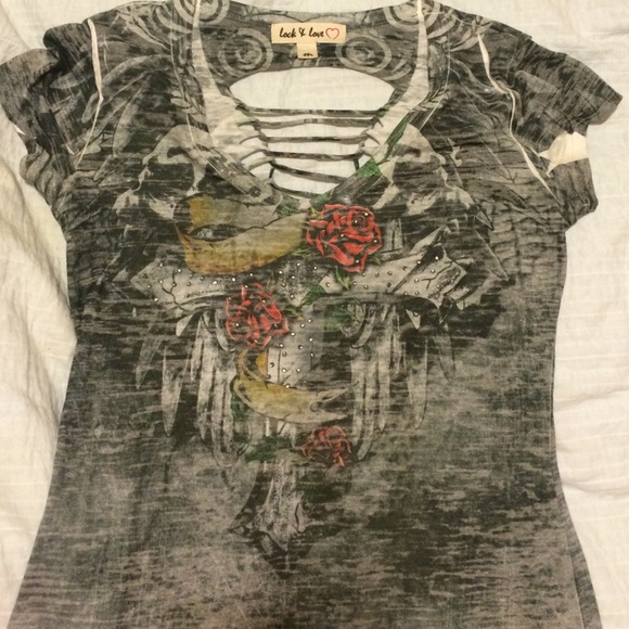V neck tee