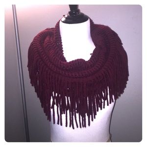 Fringe scarf