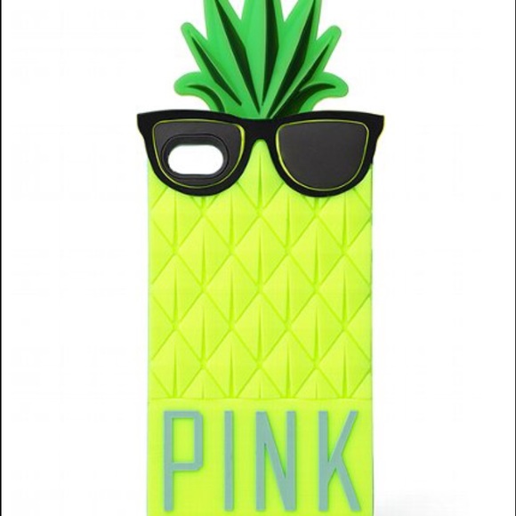 Pink pineapple iPhone 5 case