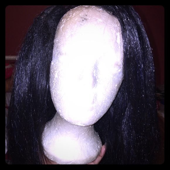 U part wig natural texture hair