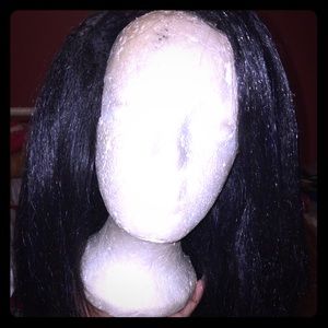 U part wig natural texture hair