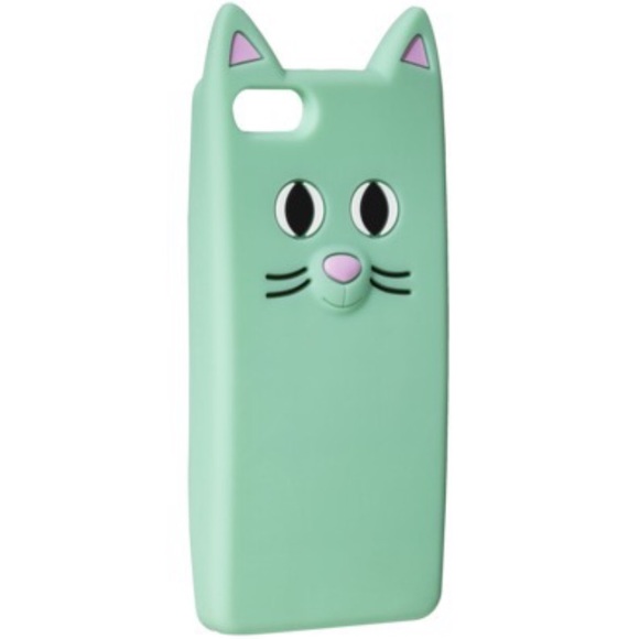 limited edition Green cat iPhone 5/5s case