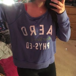 Cute Aero Crew Neck Sweatshirt 💜