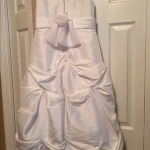 Flower girl dress or junior bridesmaid dress.