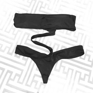 Black Cut Out Monokini