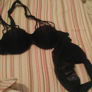 Black swim suit small