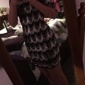 Black Sequin Dress