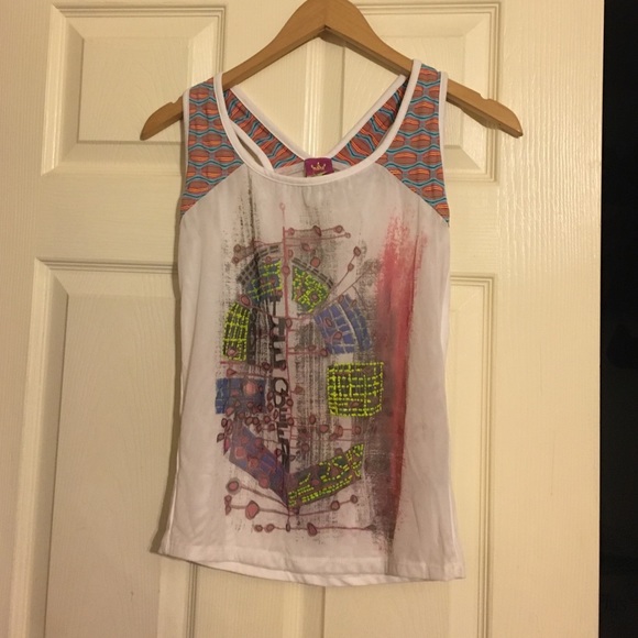 Really cute Save the Queen tank top made in Italy