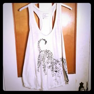 Jungle cat  tank top