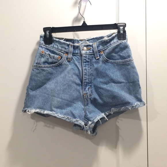 Levi's High Waisted Shorts