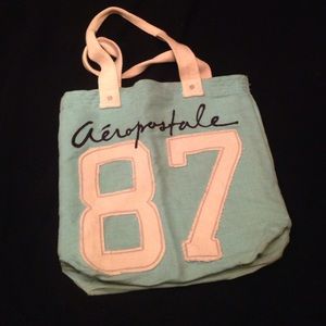 *DONATED* Aeropostale Beach Aqua Tote