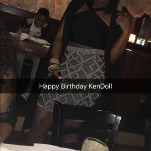 Two piece top and skirt