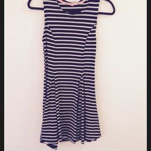 Black & White Striped Dress