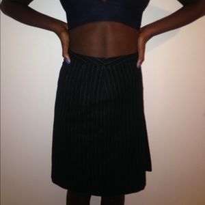 Ann Taylor Pinstripe Skirt