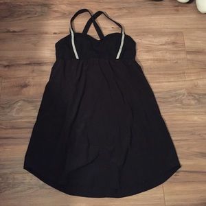 Lululemon black athletic dress. Size 10
