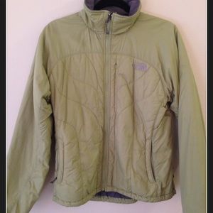Light Green The North Face Jacket