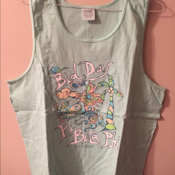 Pi beta phi comfort colors tank