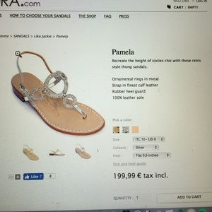 Amedeo Canfora Italian Sandals - Pamela