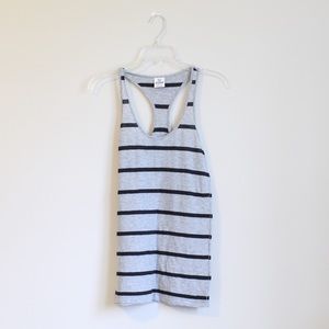 Victorias Secret PINK Striped Razor Back Tank