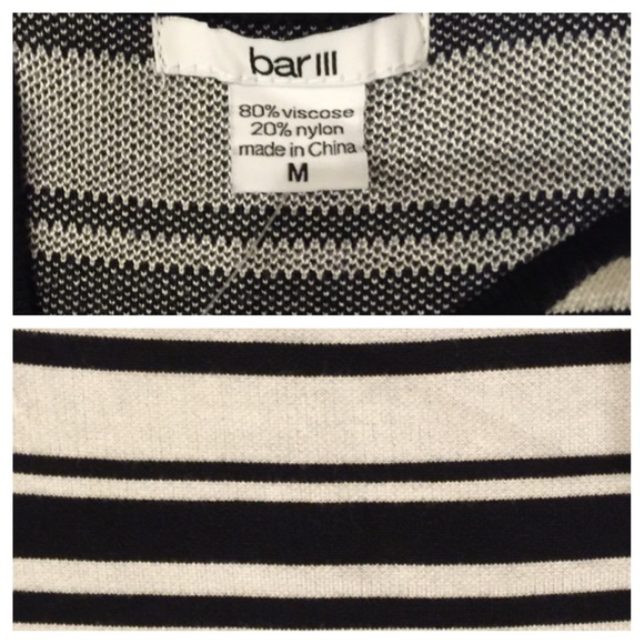 Bar III Striped Bodycon Dress 💕 - Picture 2 of 5