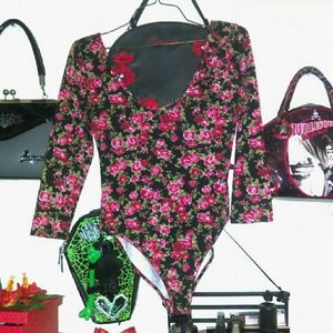 Forever 21 Floral Bodysuit