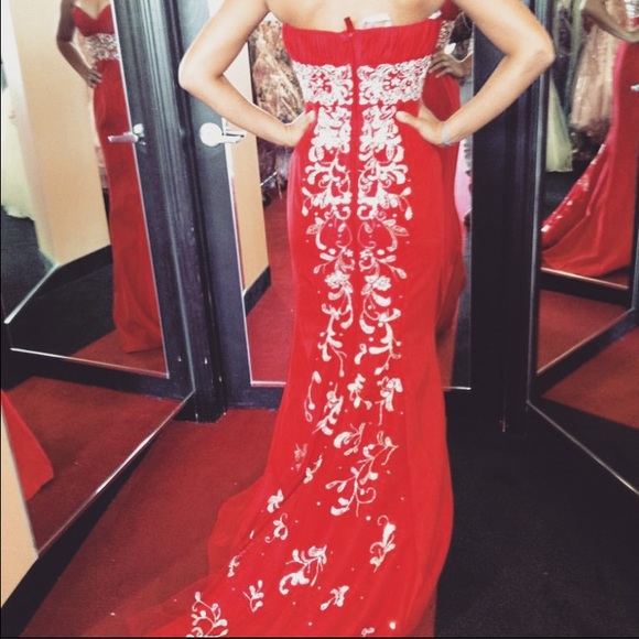 Red Jovani Gown