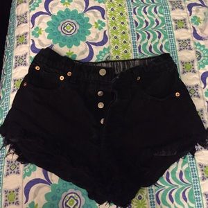 Black shorts
