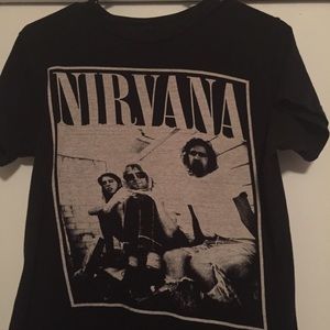 Nirvana band tshirt